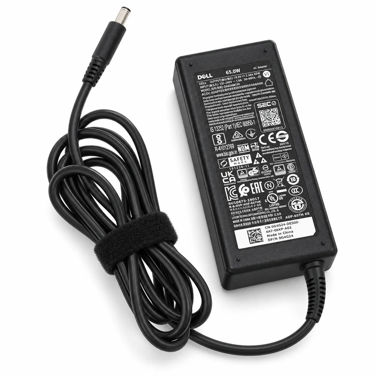 Laptop Charger Compatible with Dell 19.5v 3.34 small pin Charger